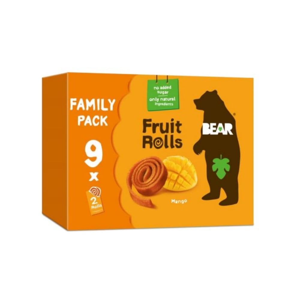 Bear Fruit Rolls Mango Family Pack 